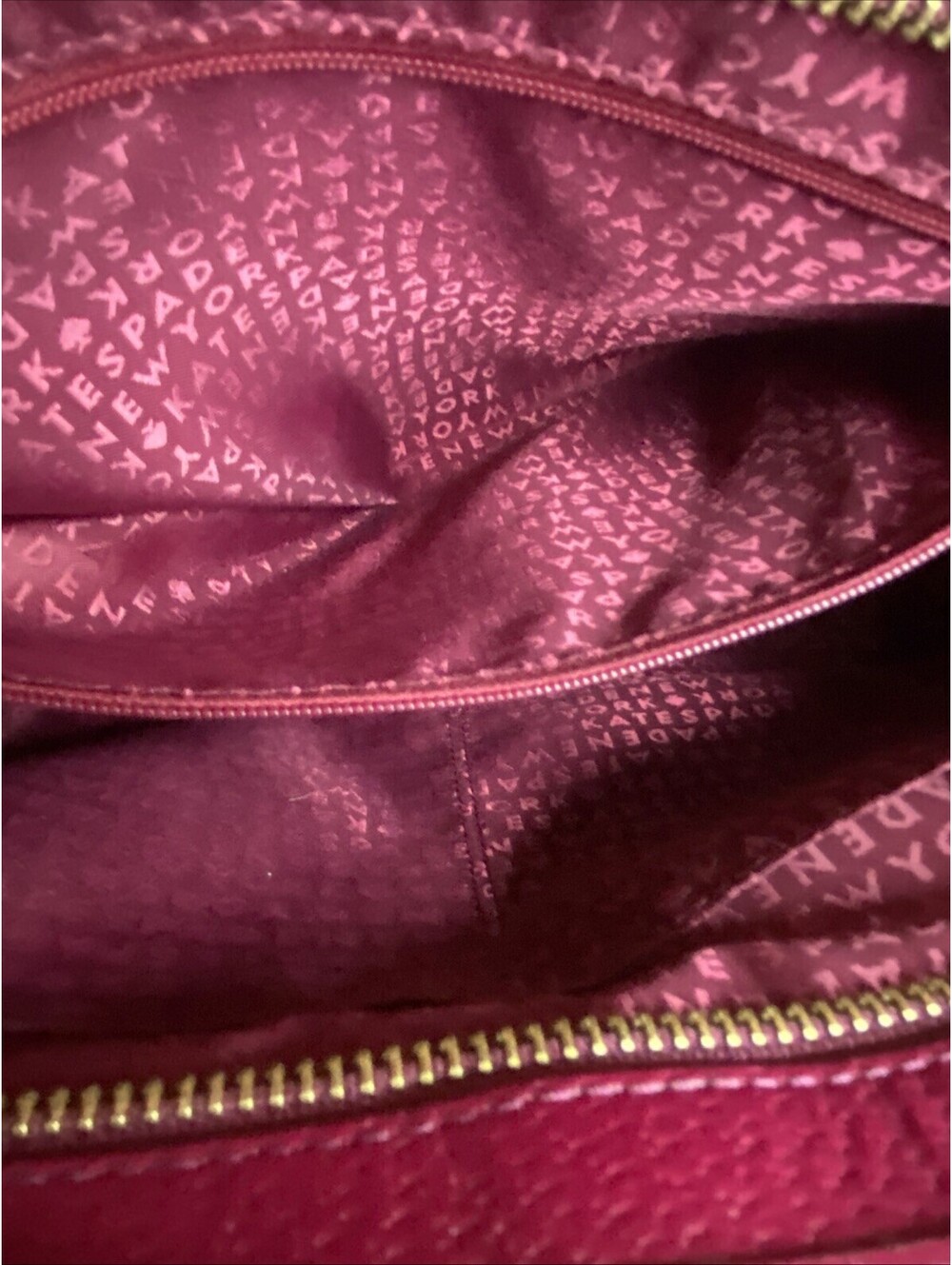 Kate Spade Wellesley Durham Raspberry Bag - Picture 13 of 14